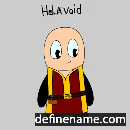 cartoon of the name Hallvarður