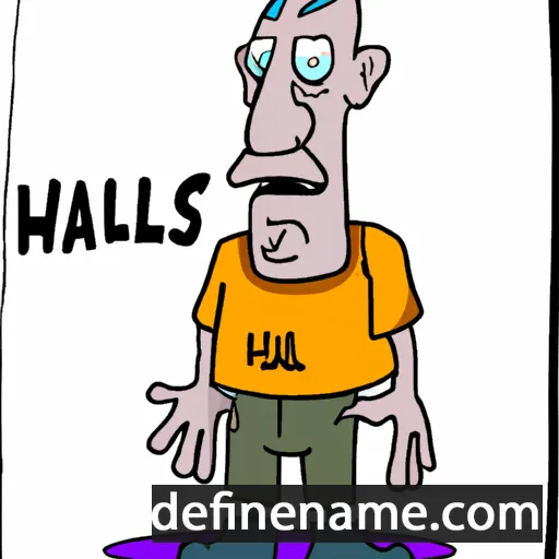 cartoon of the name Hals