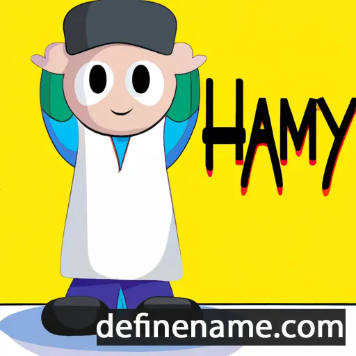 cartoon of the name Hamiyat