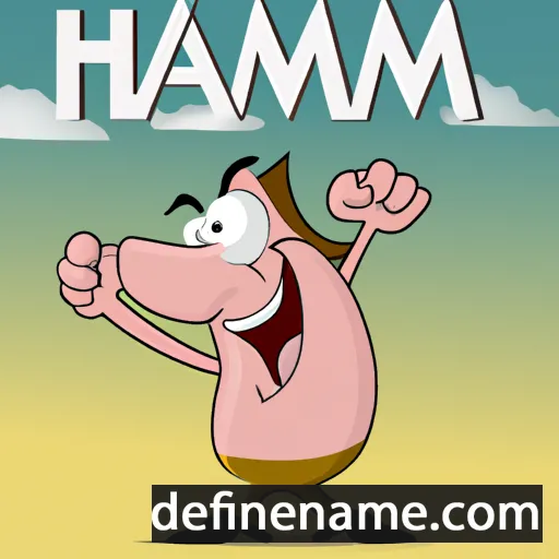 cartoon of the name Hamming