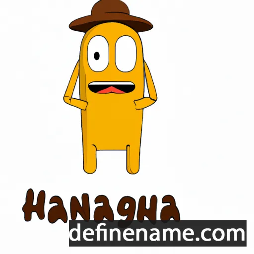 cartoon of the name Hañagua