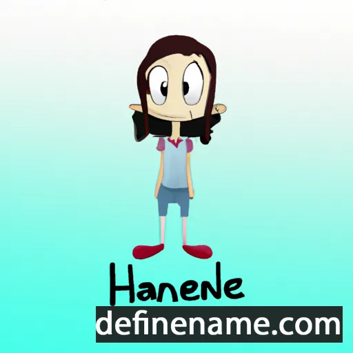 Hananeel cartoon