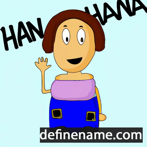 Hananja cartoon