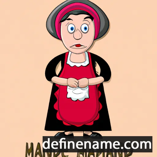 Handmaid cartoon