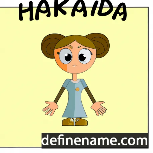 cartoon of the name Handrijka