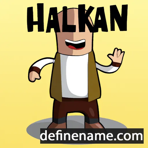 cartoon of the name Hankali