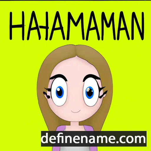 Hannahannah cartoon