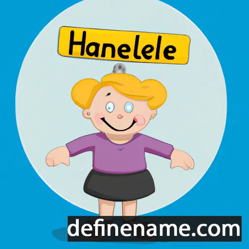 Hanneli cartoon