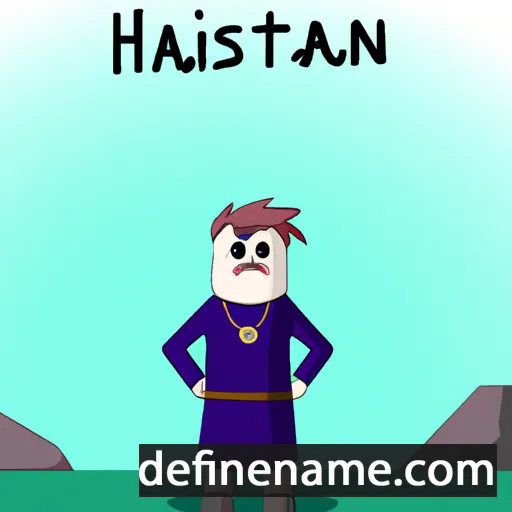 Hásteinn cartoon