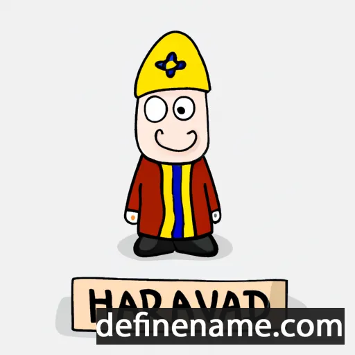 Hávarður cartoon