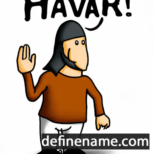 Håvar cartoon