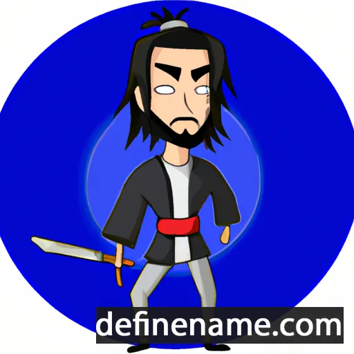 cartoon of the name Hanzo