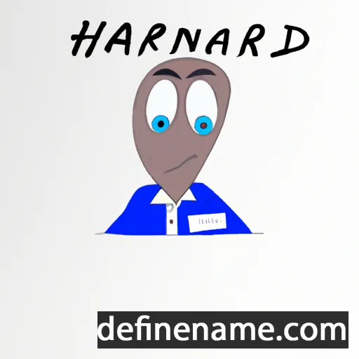 Haradine cartoon