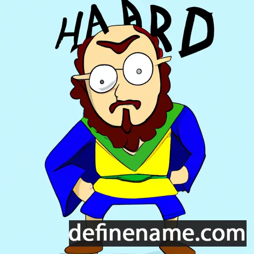 Harideb cartoon