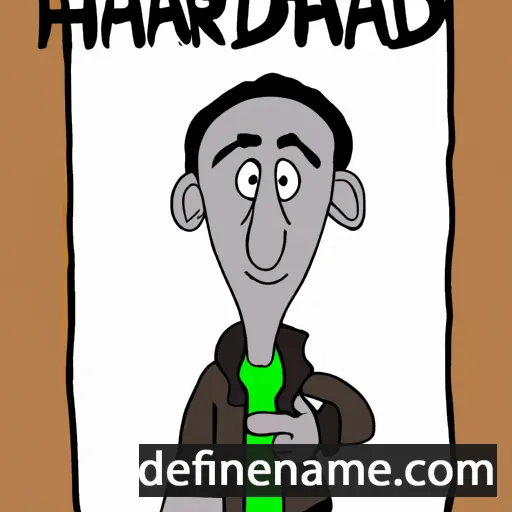 Hariward cartoon