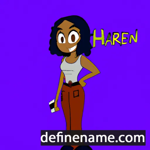 Harlean cartoon