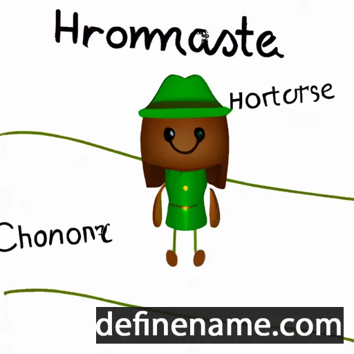 cartoon of the name Harmonique