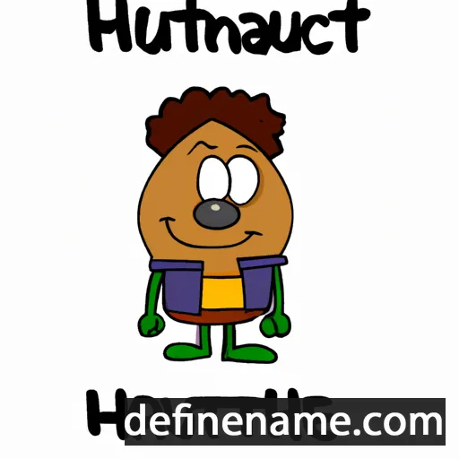 cartoon of the name Harthacnut