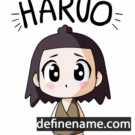 Haruho cartoon