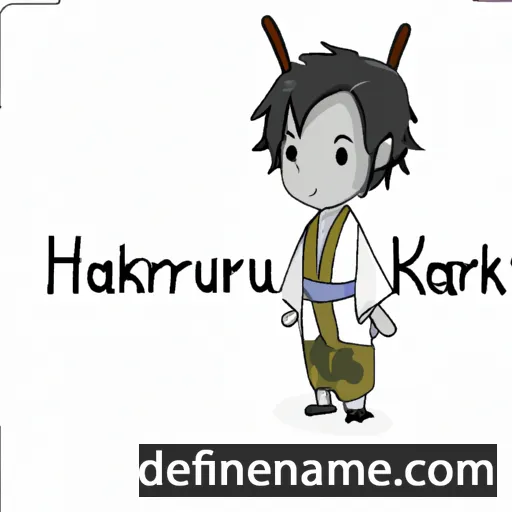 Harukuni cartoon