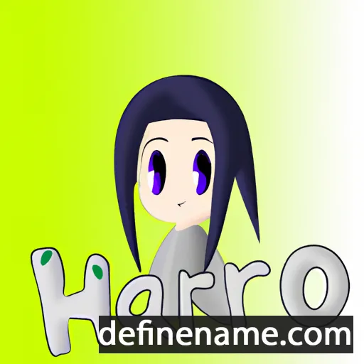 Haruno cartoon