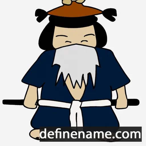 cartoon of the name Harunobu