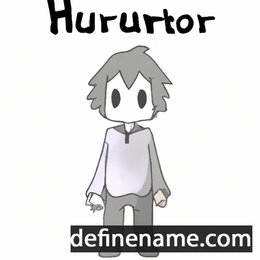 cartoon of the name Harutarou