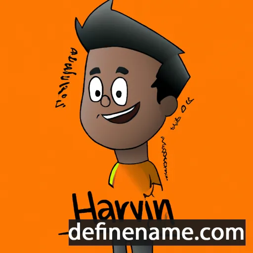 Harvin cartoon