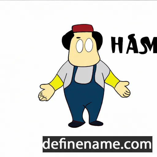 cartoon of the name Haşmet