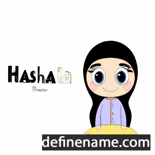 cartoon of the name Hassana