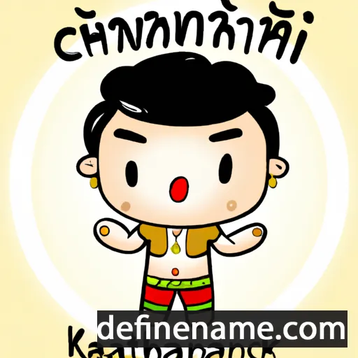 Hathaichanok cartoon