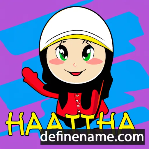 Hatijah cartoon