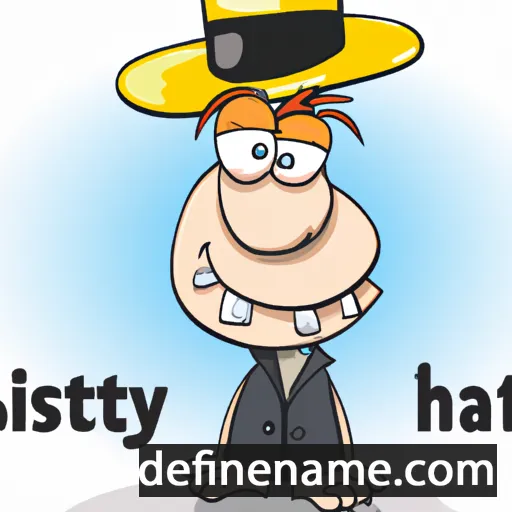 cartoon of the name Hatsy