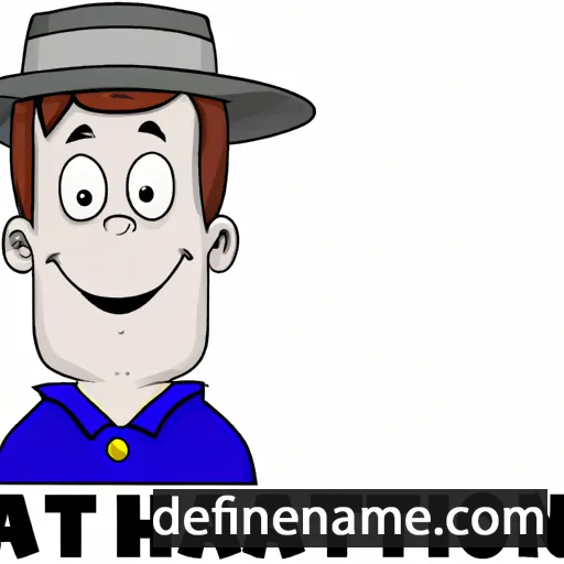 cartoon of the name Hatton