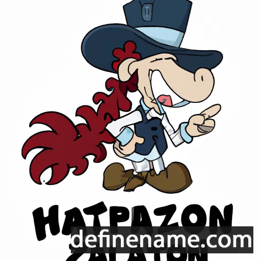 cartoon of the name Hatzlelponi