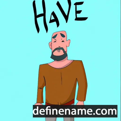 cartoon of the name Haval