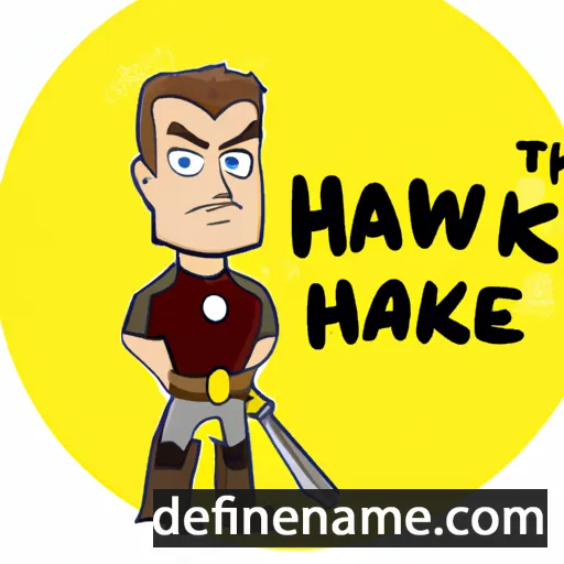 cartoon of the name Hawkeye