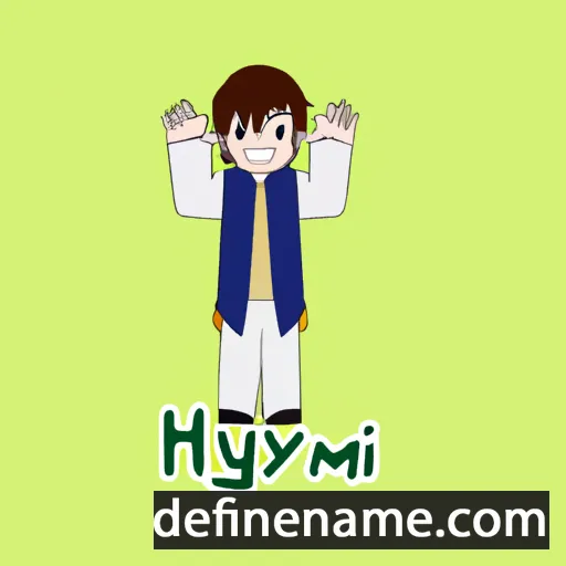 cartoon of the name Hayami