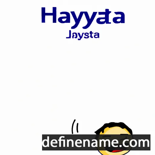 cartoon of the name Hayata