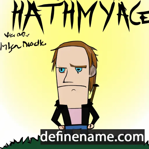 cartoon of the name Haymitch