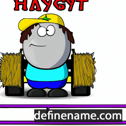 cartoon of the name Haytug