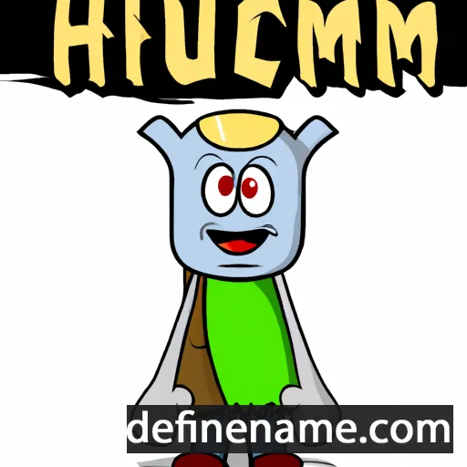 cartoon of the name H'emmuc