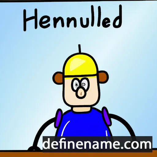 cartoon of the name Heilmund