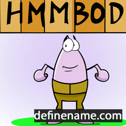 cartoon of the name Heimbod