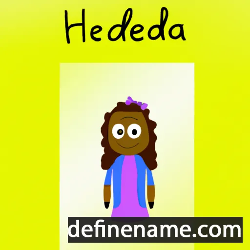 Helandrea cartoon