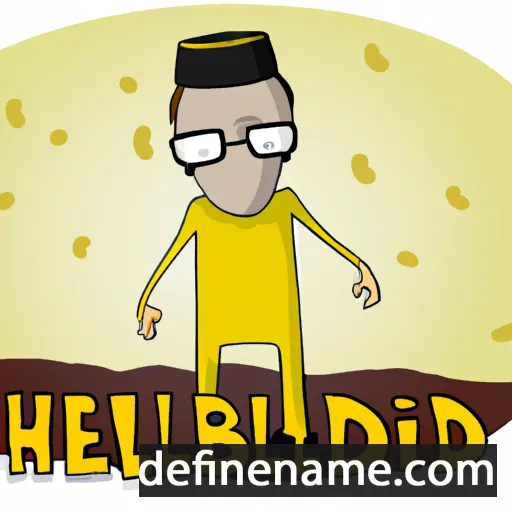 cartoon of the name Helblindi