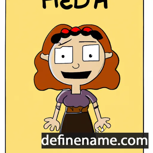 Helda cartoon