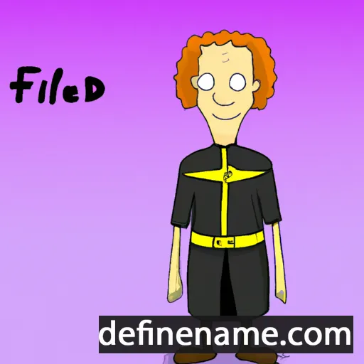 cartoon of the name Helfrid