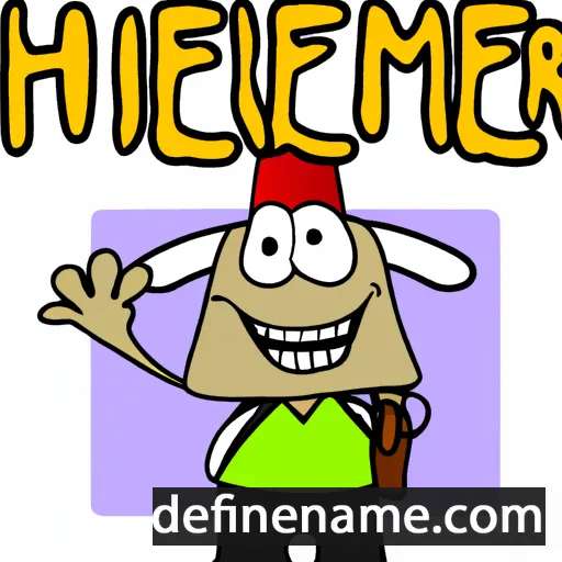 cartoon of the name Helmeri