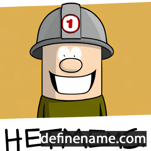 cartoon of the name Helmuts